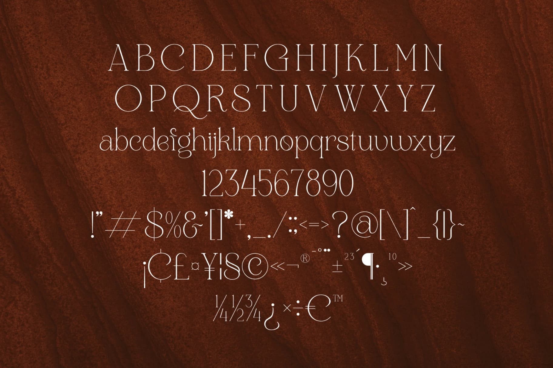 Preview 12 for Qefila - Modern Serif Font