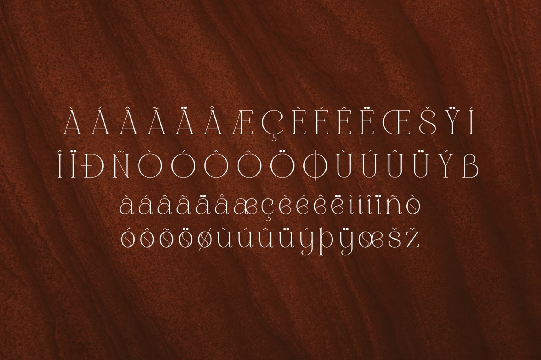 Preview 14 for Qefila - Modern Serif Font
