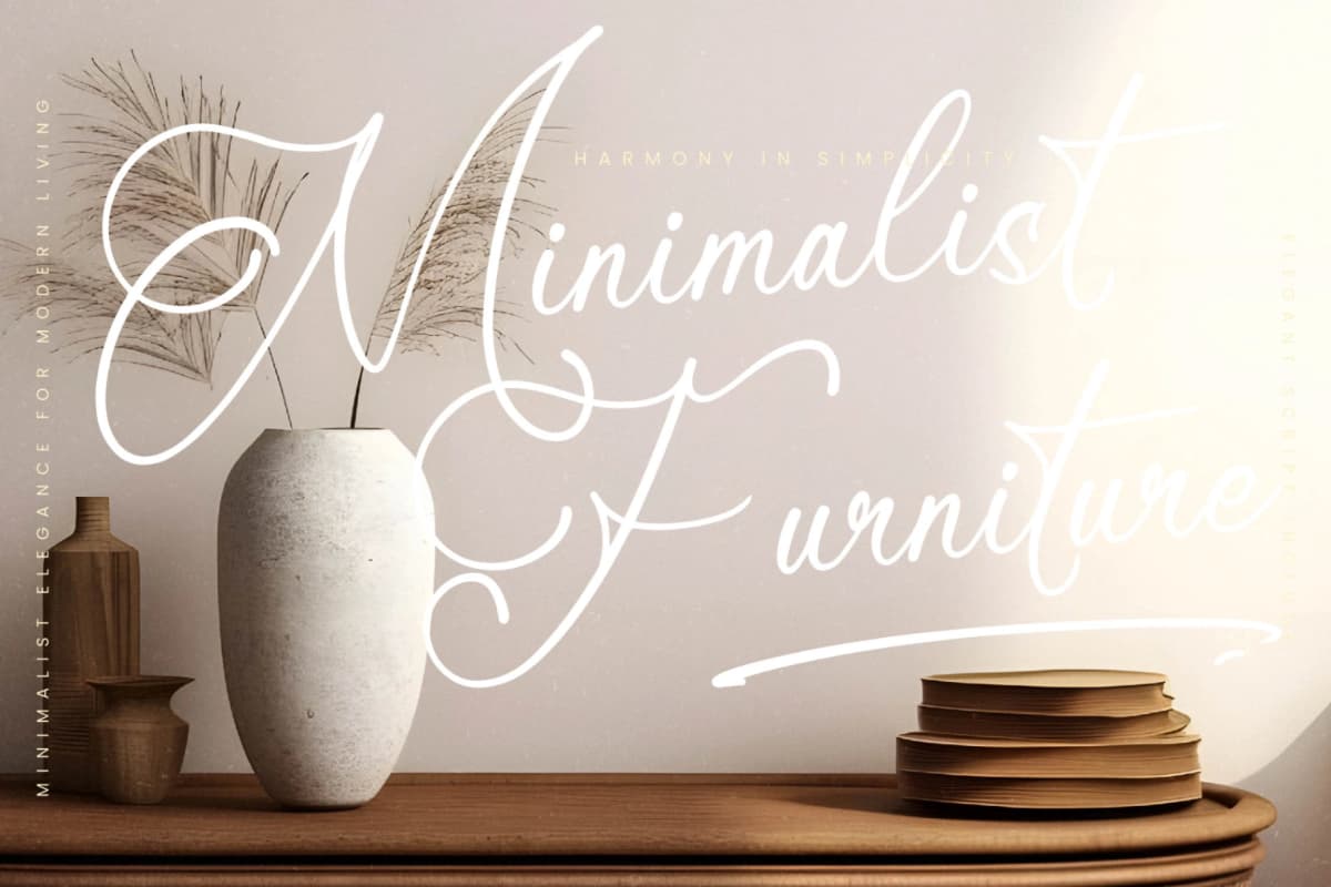 Mindnight Vibranttens – Elegant Script Font font preview 5