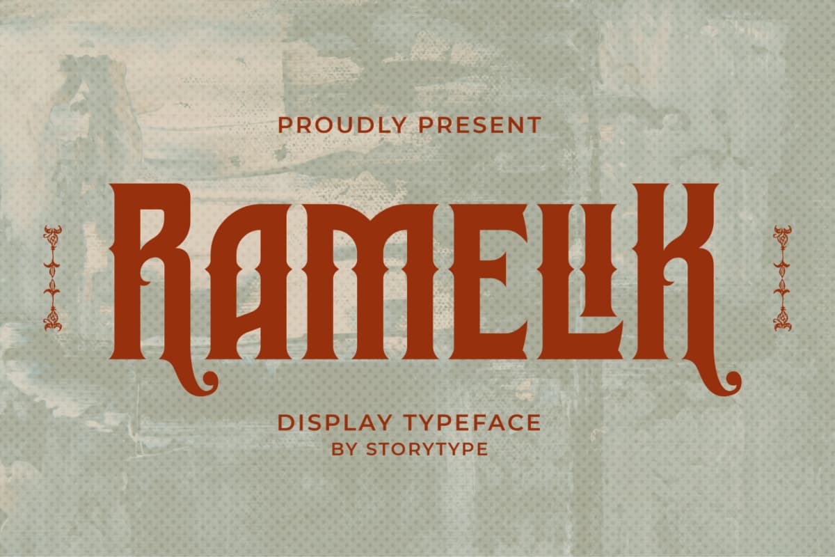 Preview 16 for Ramelik - Display Typeface Font