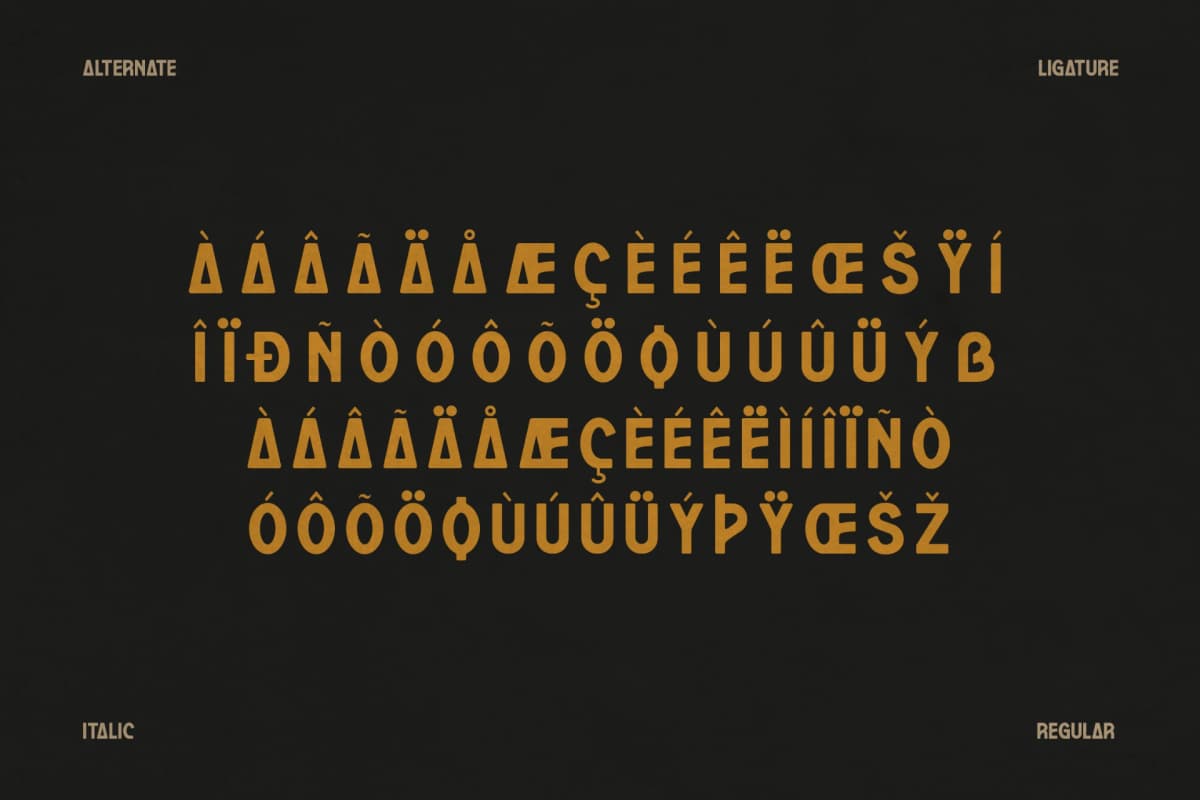 Preview 14 for Romalika - Display Sans Serif Font