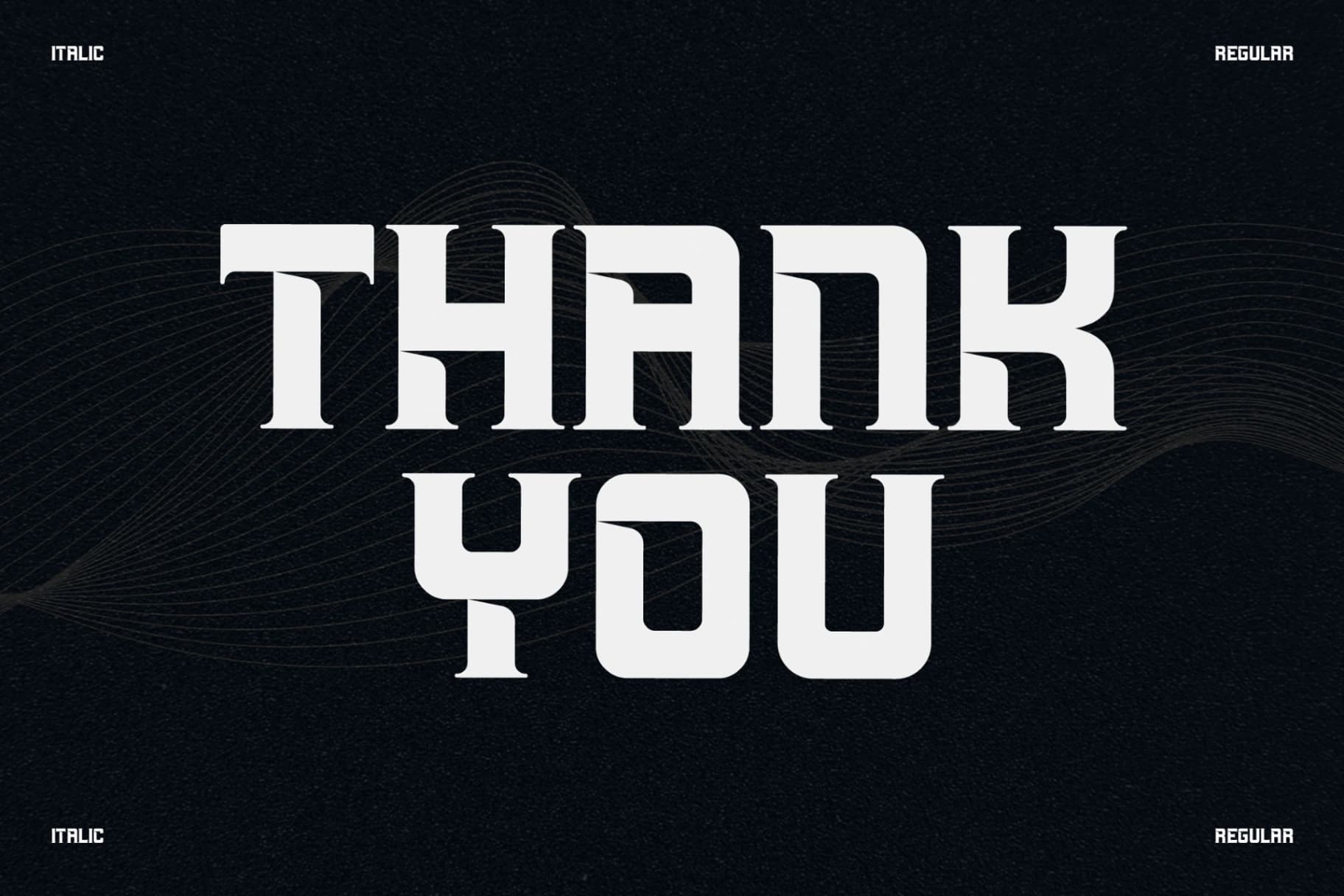 Preview 15 for Machine - Display Typeface Font