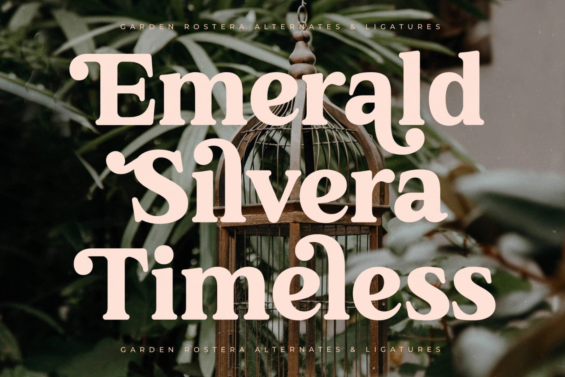 Preview 6 for Garden Rostera - Modern Vintage Serif