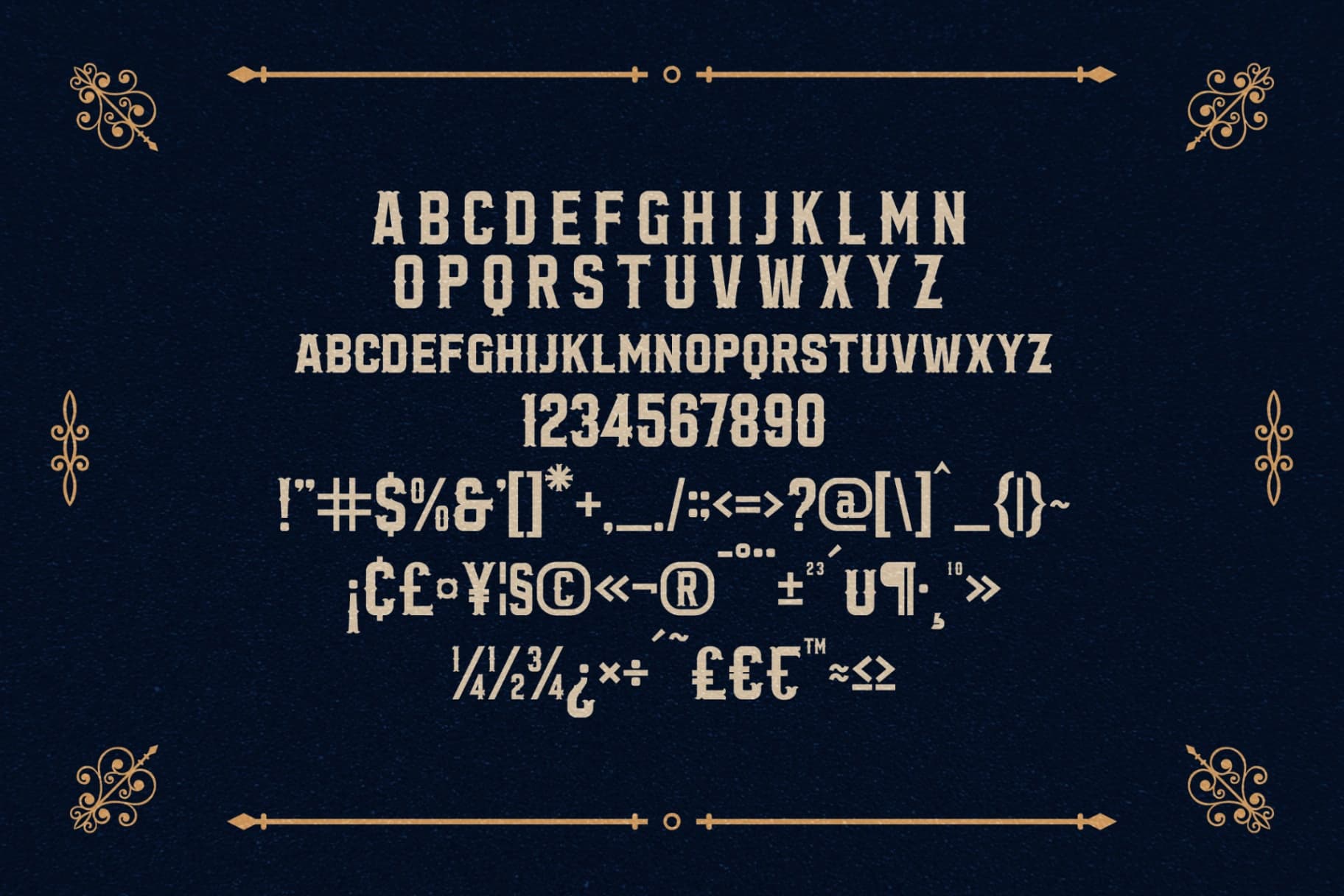 Preview 13 for Chord Magical - Display Font