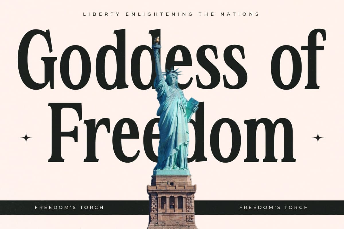 Nightbor – Modern Display Serif font preview 4
