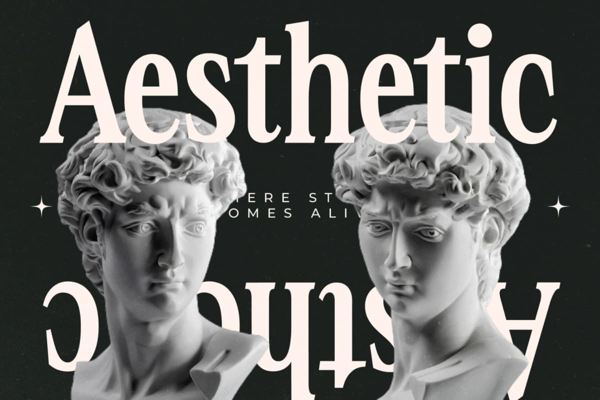 Nightbor – Modern Display Serif font preview 5