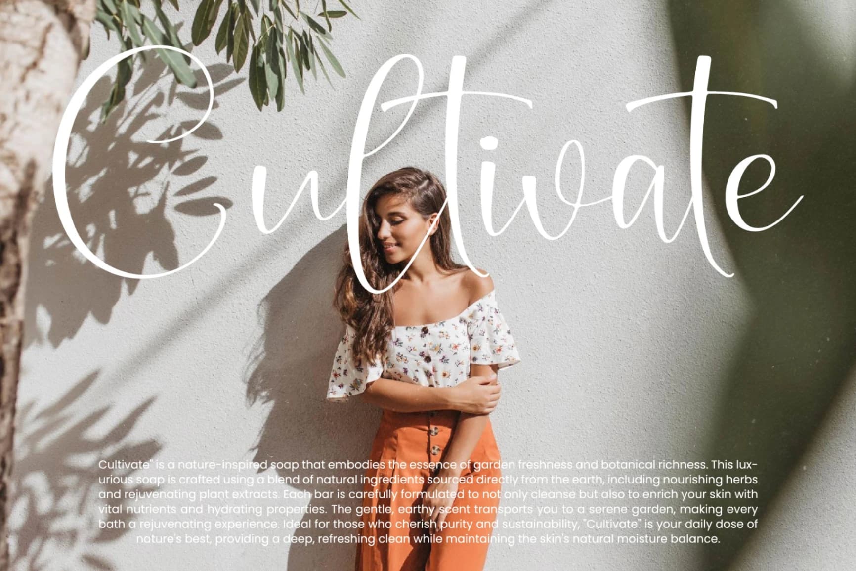 Preview 10 for Bloming Fantasy – Freestyle Stylish Font