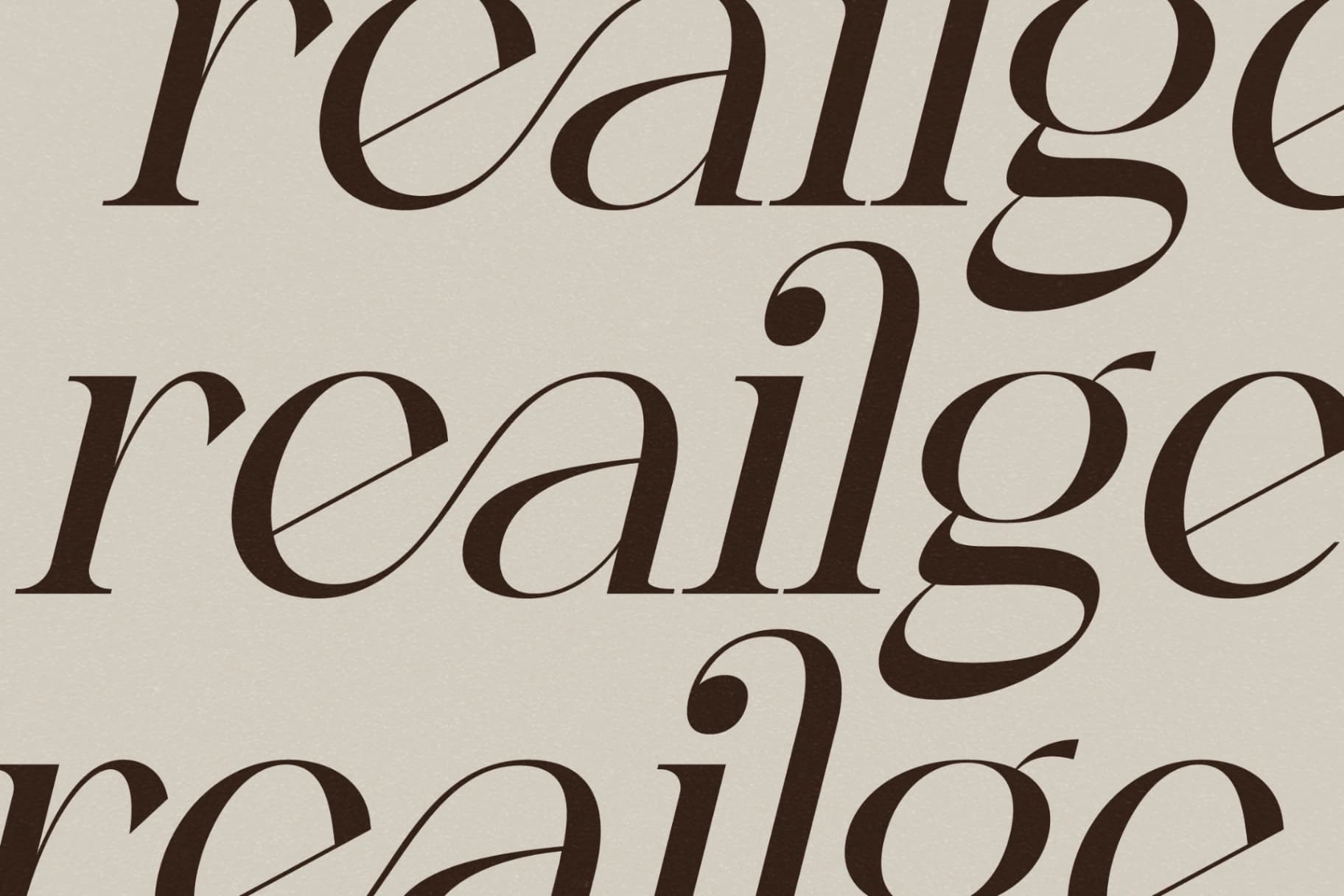 Preview 8 for Reailge - Modern Serif Font