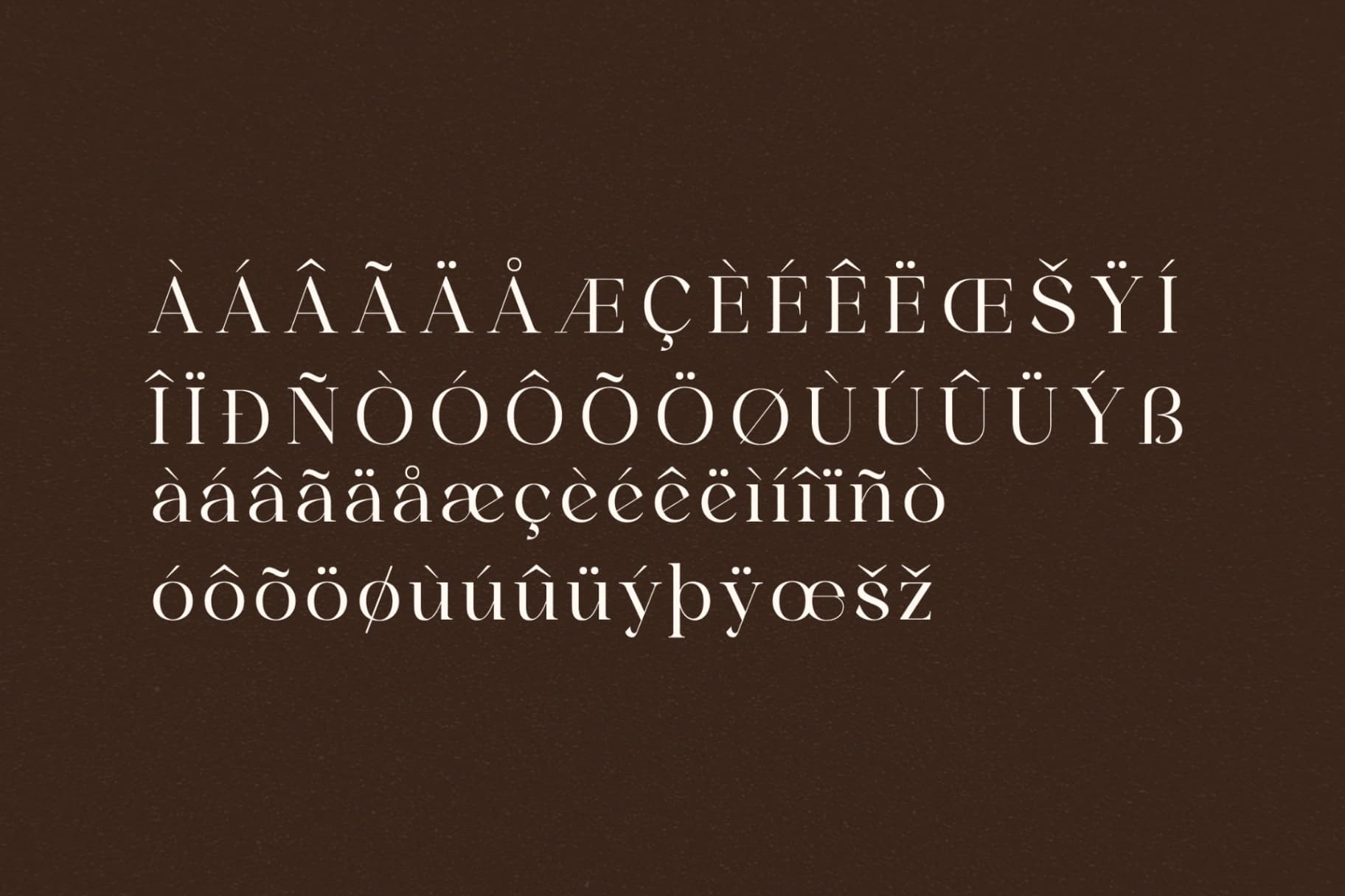 Preview 14 for Reailge - Modern Serif Font