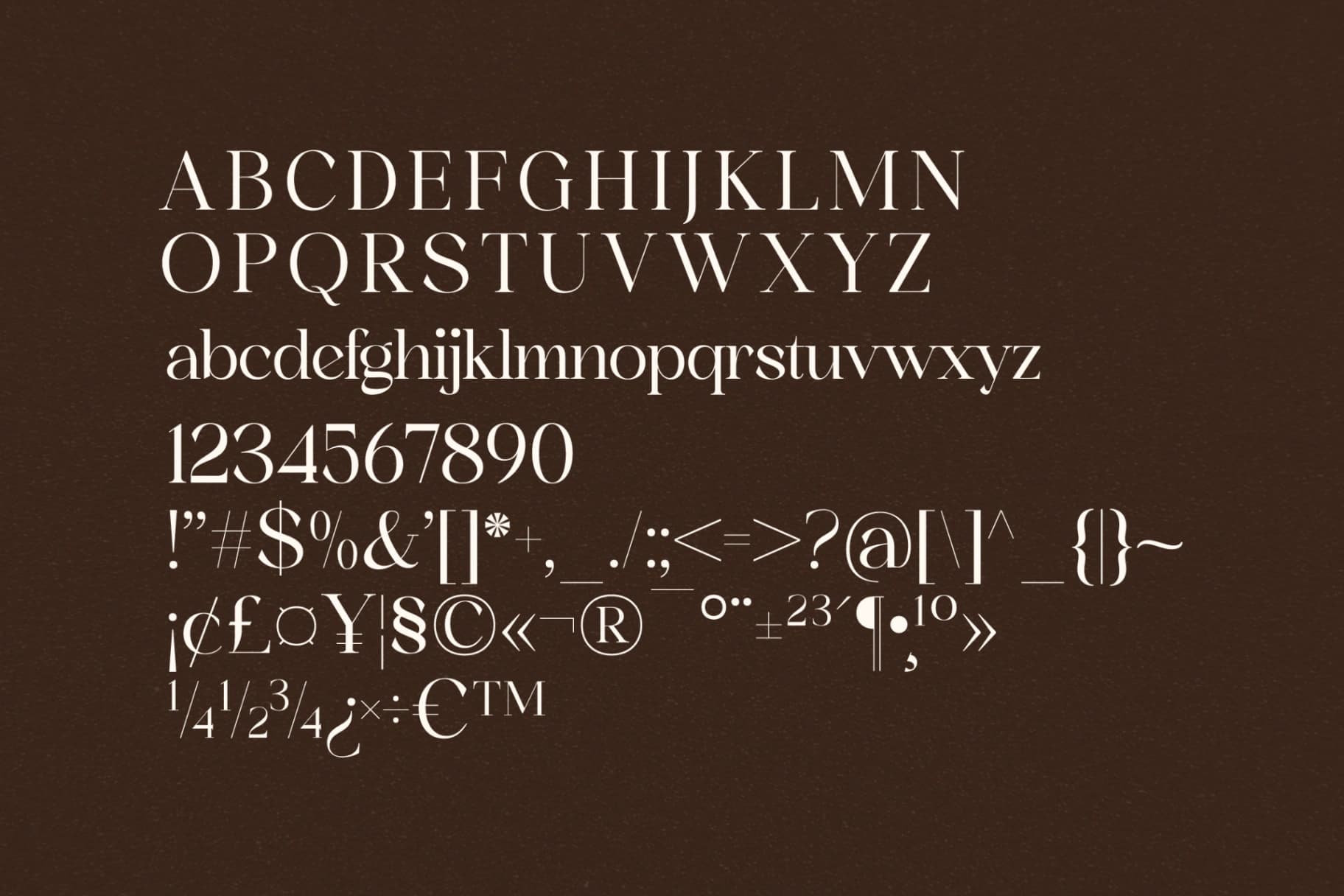 Preview 12 for Reailge - Modern Serif Font