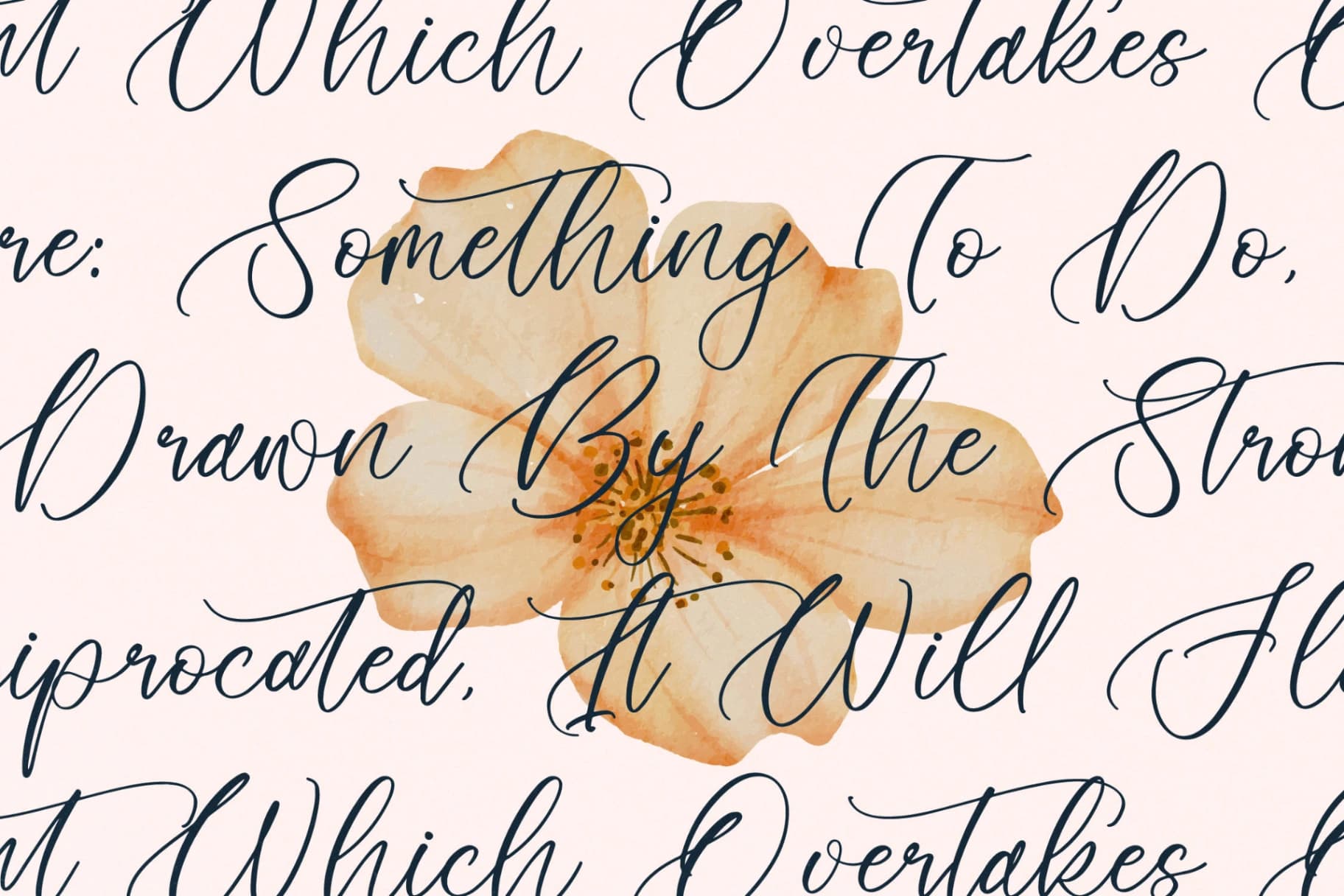 Preview 9 for Floresta Castello – Beautiful Script Font