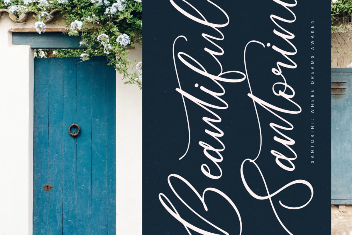Preview 10 for Floresta Castello – Beautiful Script Font