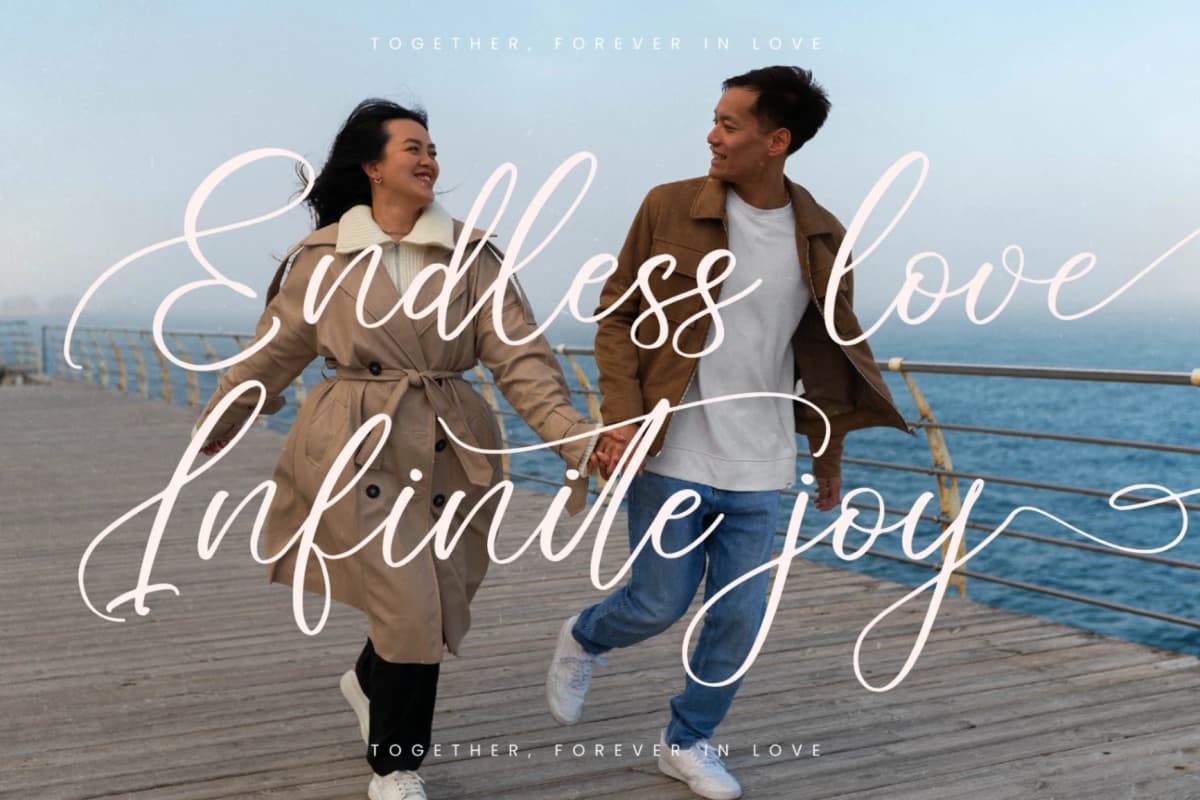 Preview 11 for Floresta Castello – Beautiful Script Font