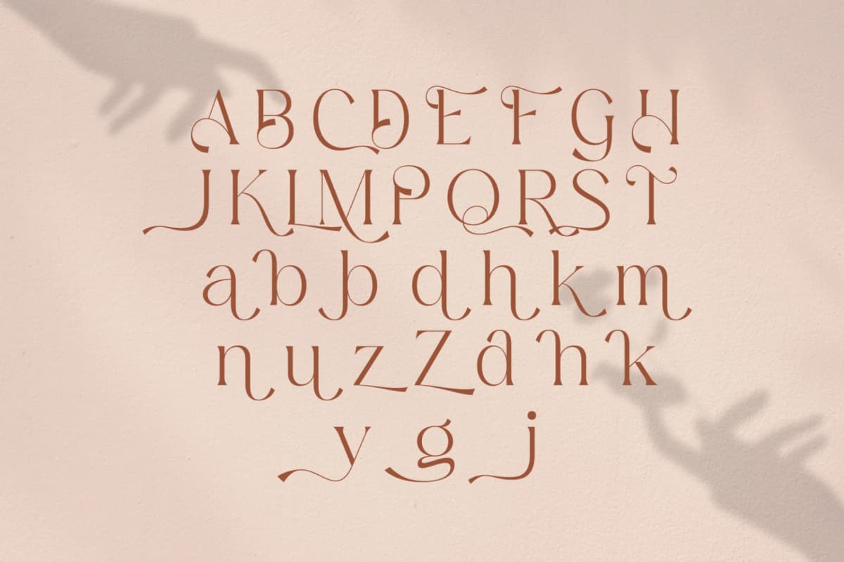 Mediga - Stylish Modern Font font preview 12