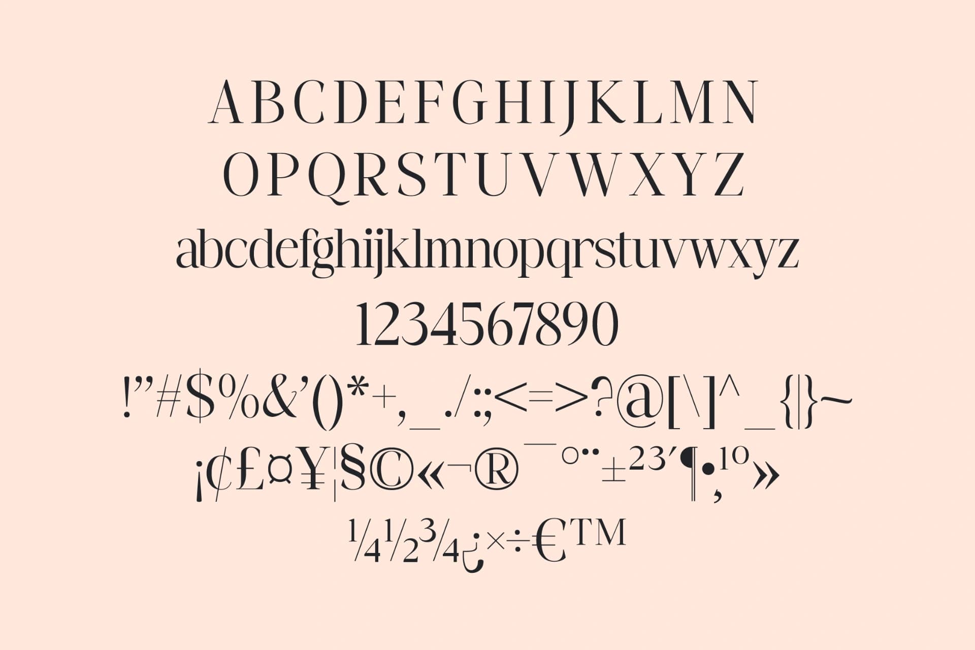 Preview 11 for Fangira - Unique Ligature Serif Font