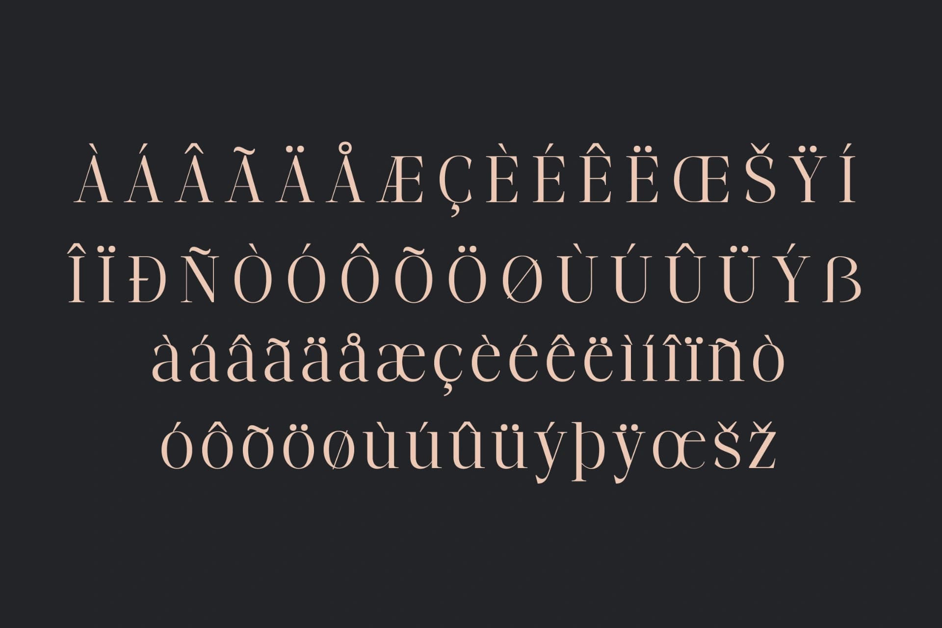 Preview 14 for Fangira - Unique Ligature Serif Font