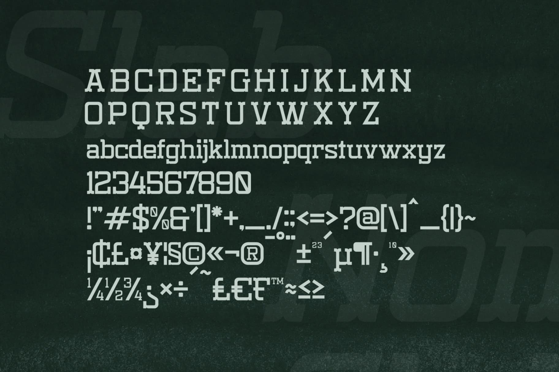 Preview 13 for Nomaden Slab - Stylish Slab Serif Font