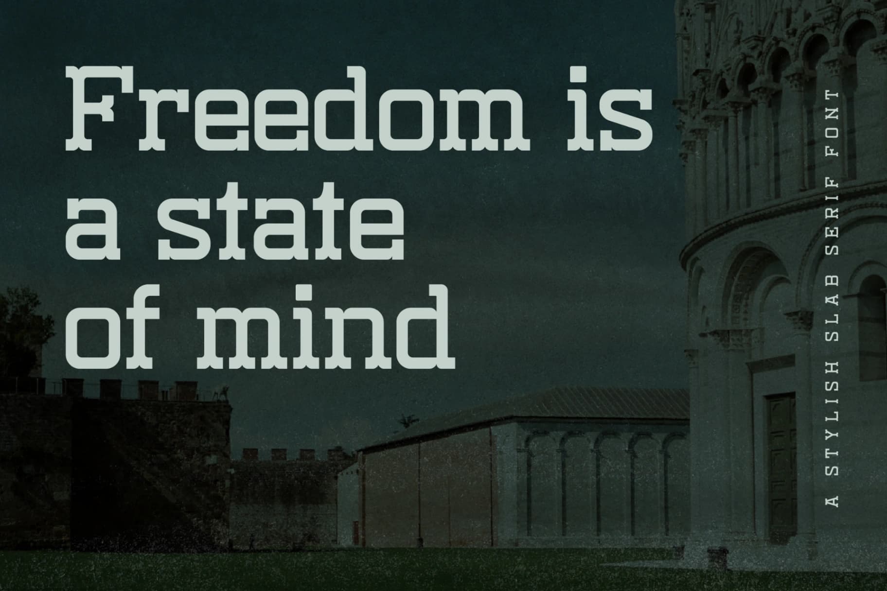Preview 7 for Nomaden Slab - Stylish Slab Serif Font