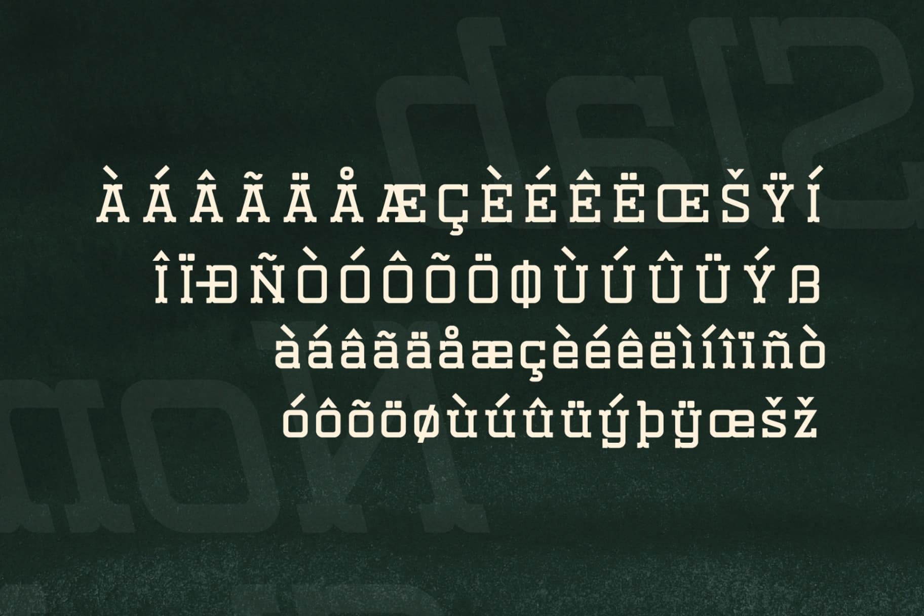Preview 14 for Nomaden Slab - Stylish Slab Serif Font
