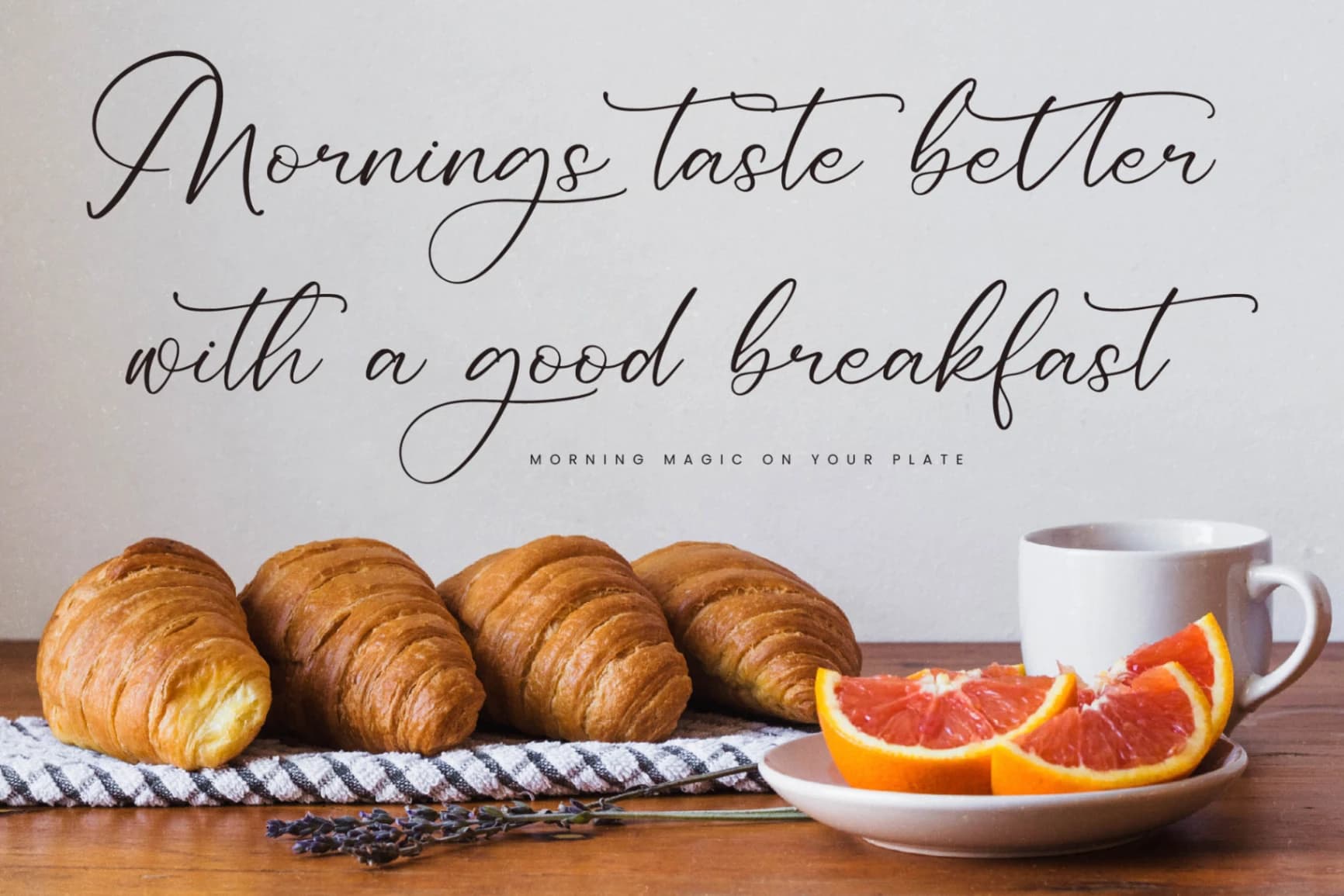 Preview 4 for Redianta Brighters – Beauty Calligraphy Font