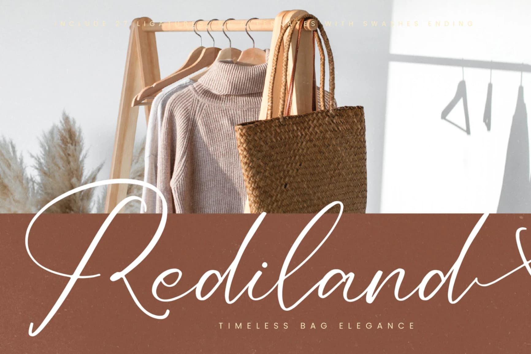 Preview 5 for Redianta Brighters – Beauty Calligraphy Font