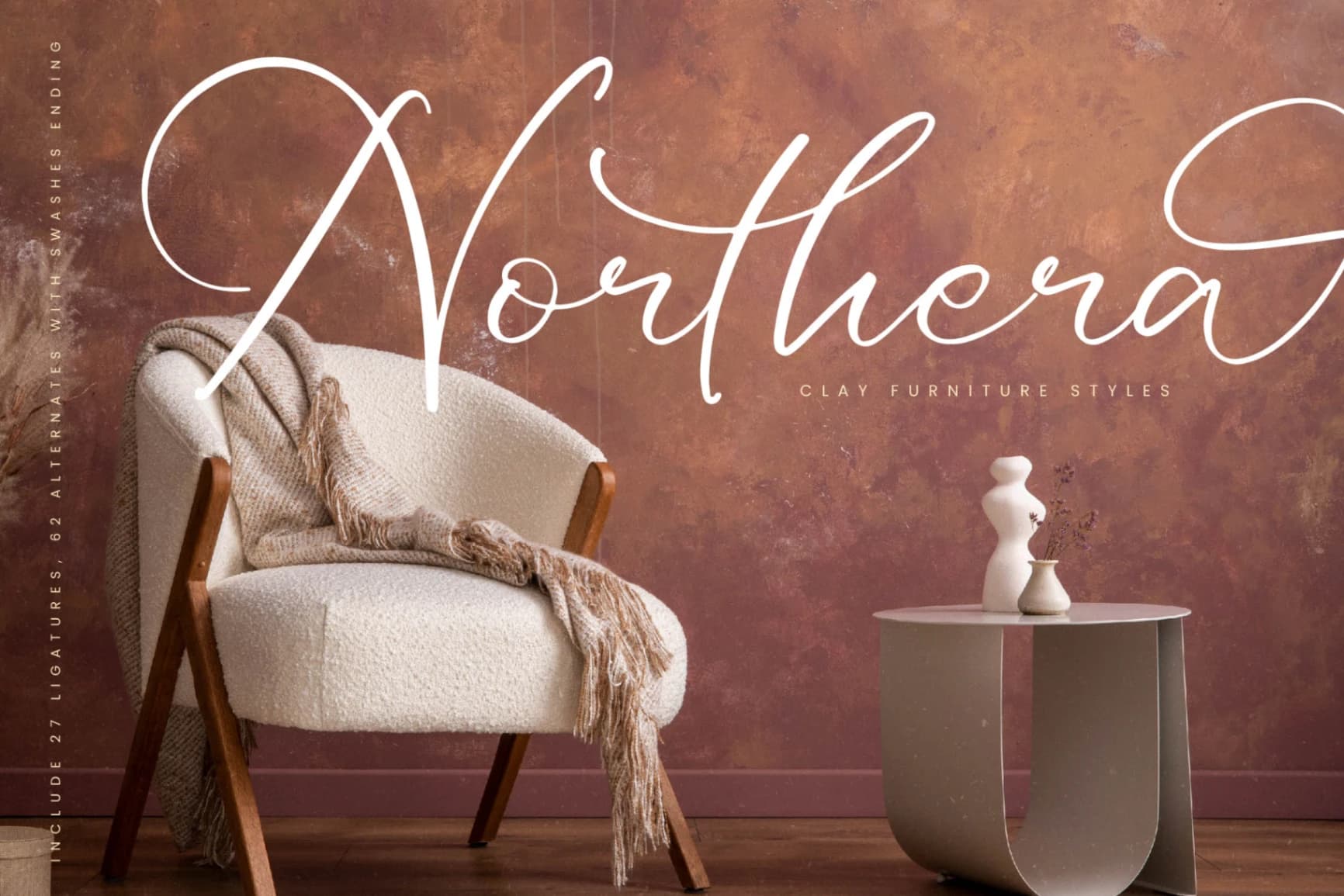 Preview 3 for Redianta Brighters – Beauty Calligraphy Font