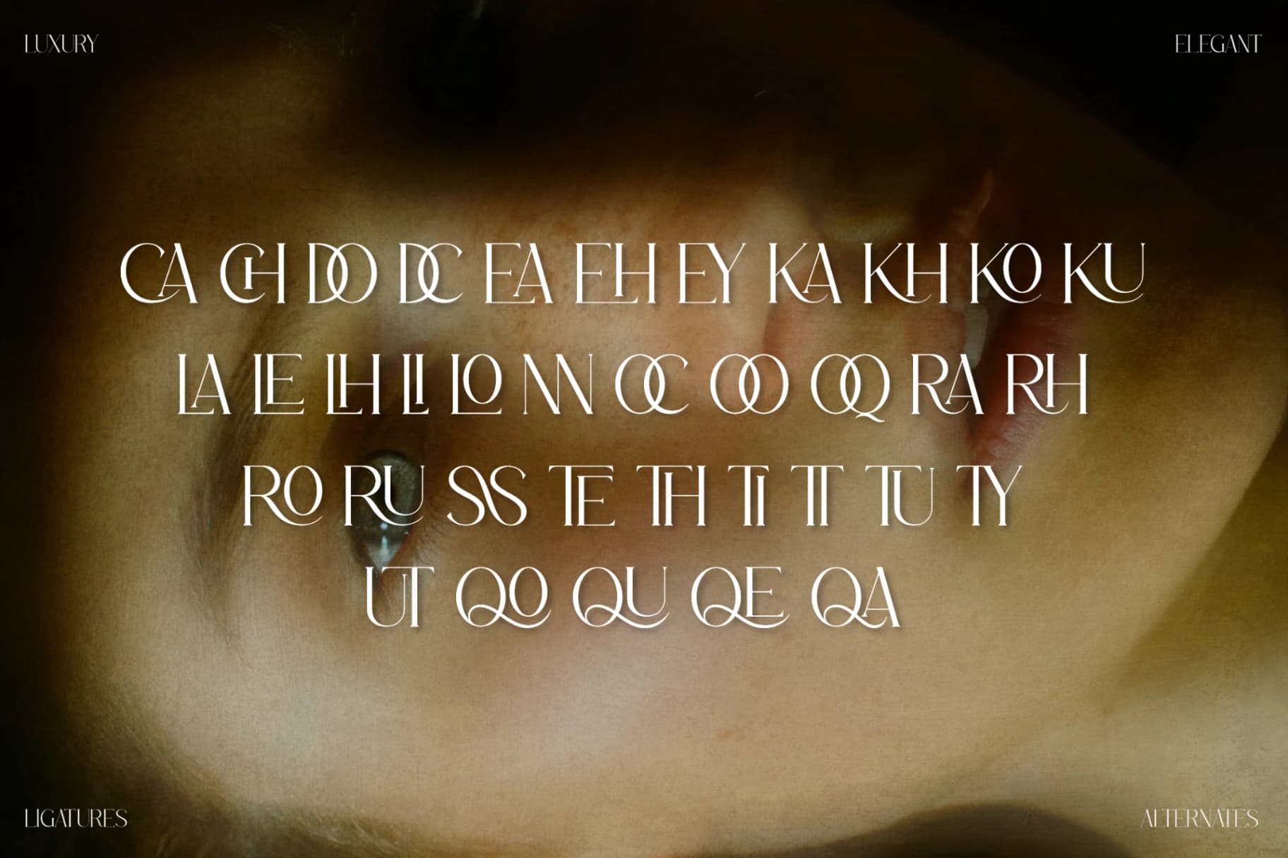 Preview 12 for Merqola Nature - Modern Ligature Serif