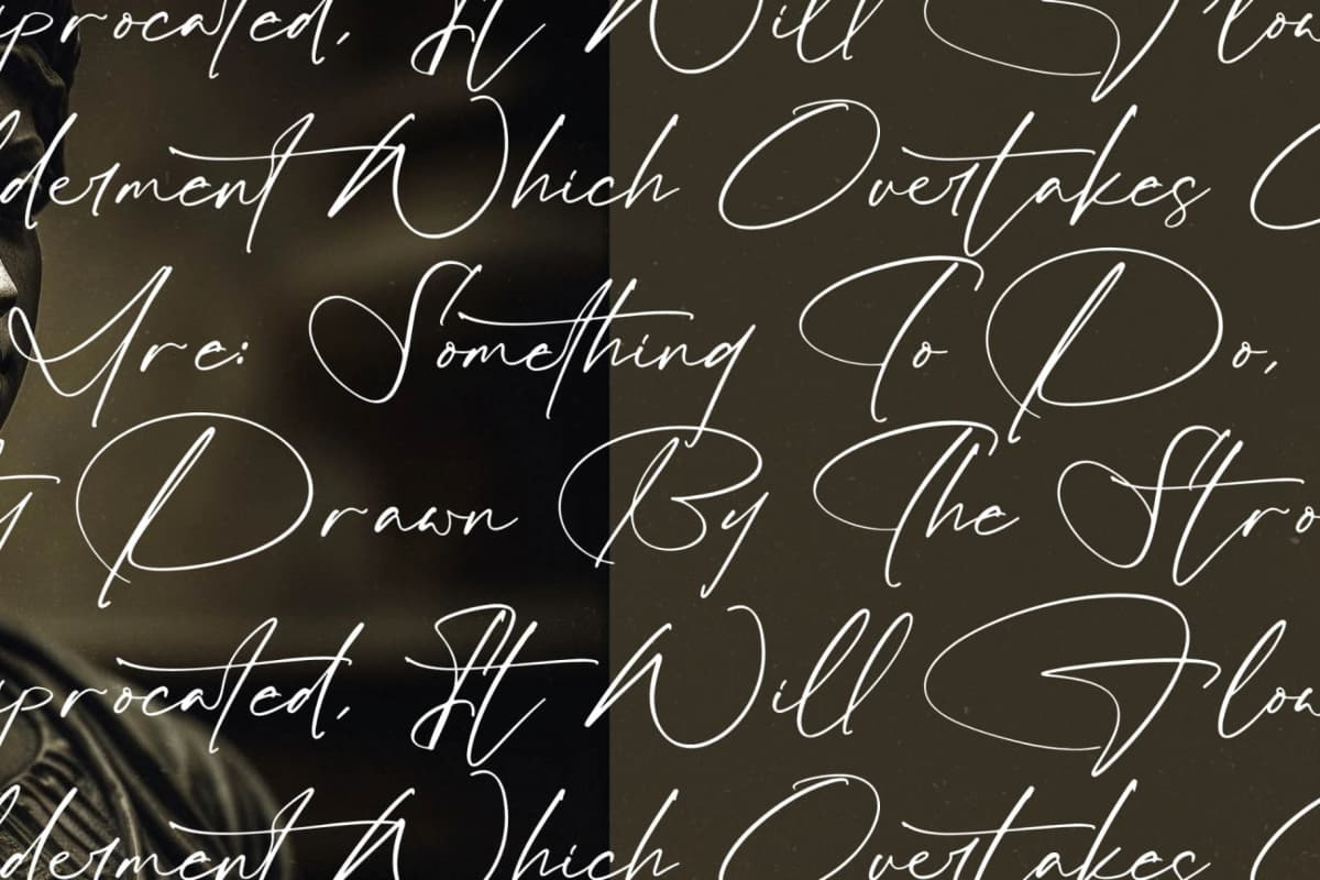 Preview 9 for Infinites Flame – Modern Signature Script