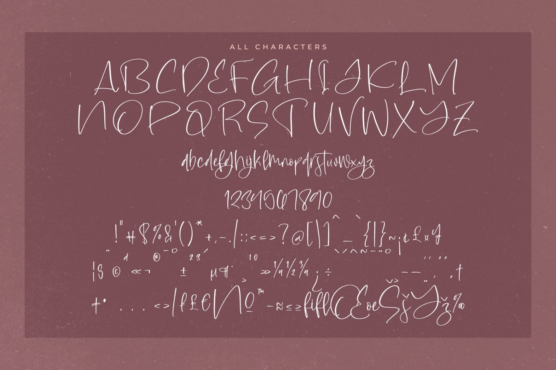 Preview 13 for Highland Soonbeam – Modern Handwritten Font