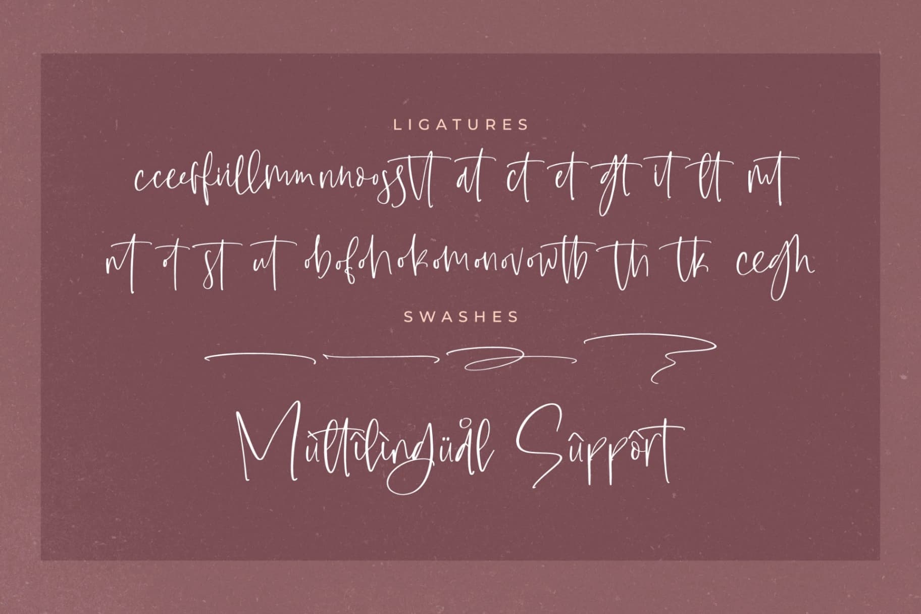 Preview 14 for Highland Soonbeam – Modern Handwritten Font