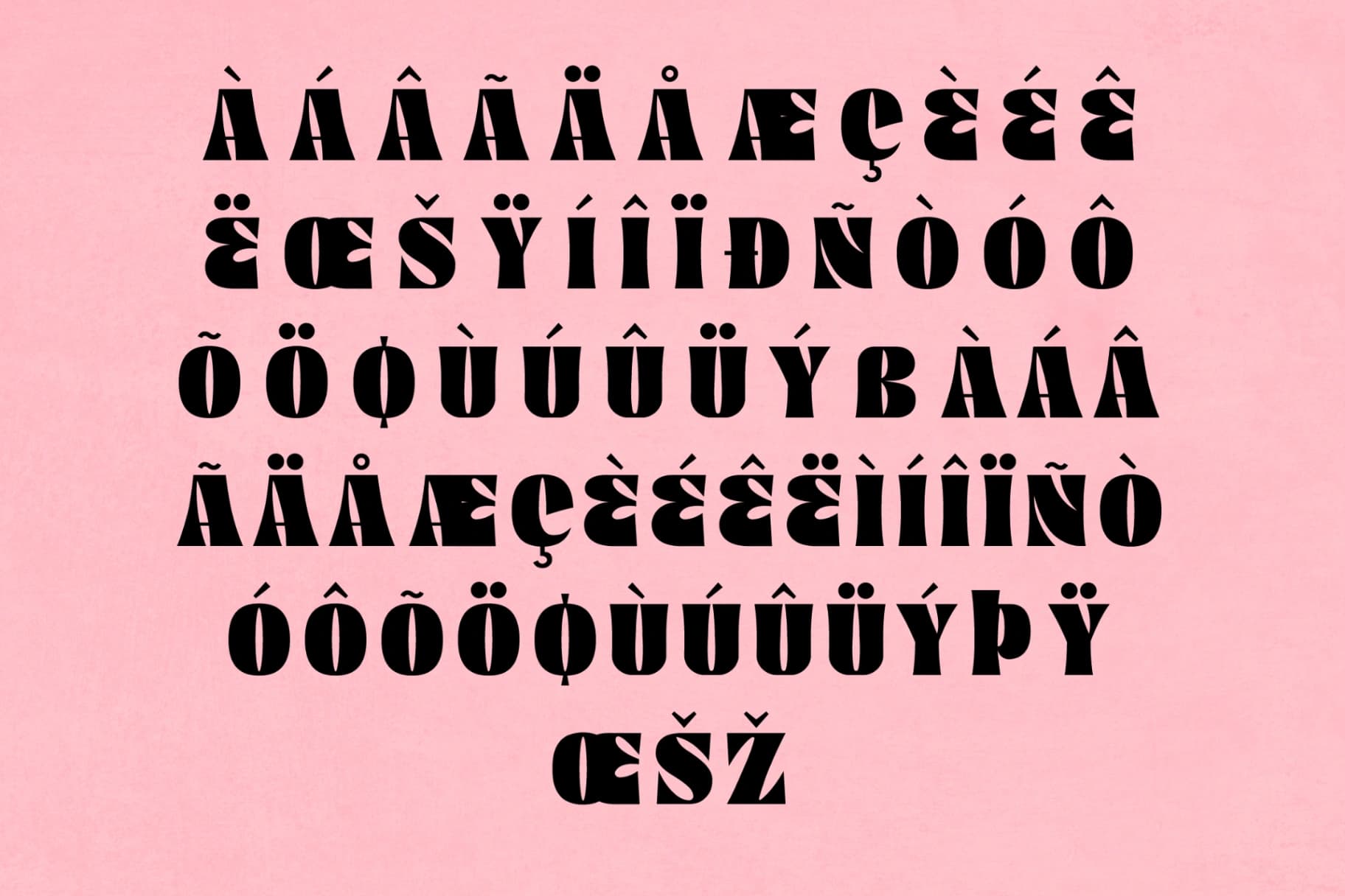 Preview 14 for Trelink - Stylish Display Font