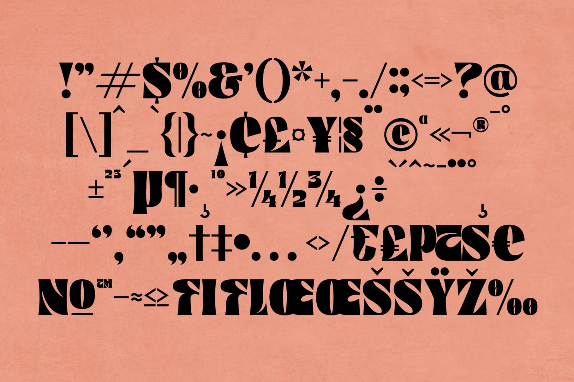 Preview 13 for Trelink - Stylish Display Font