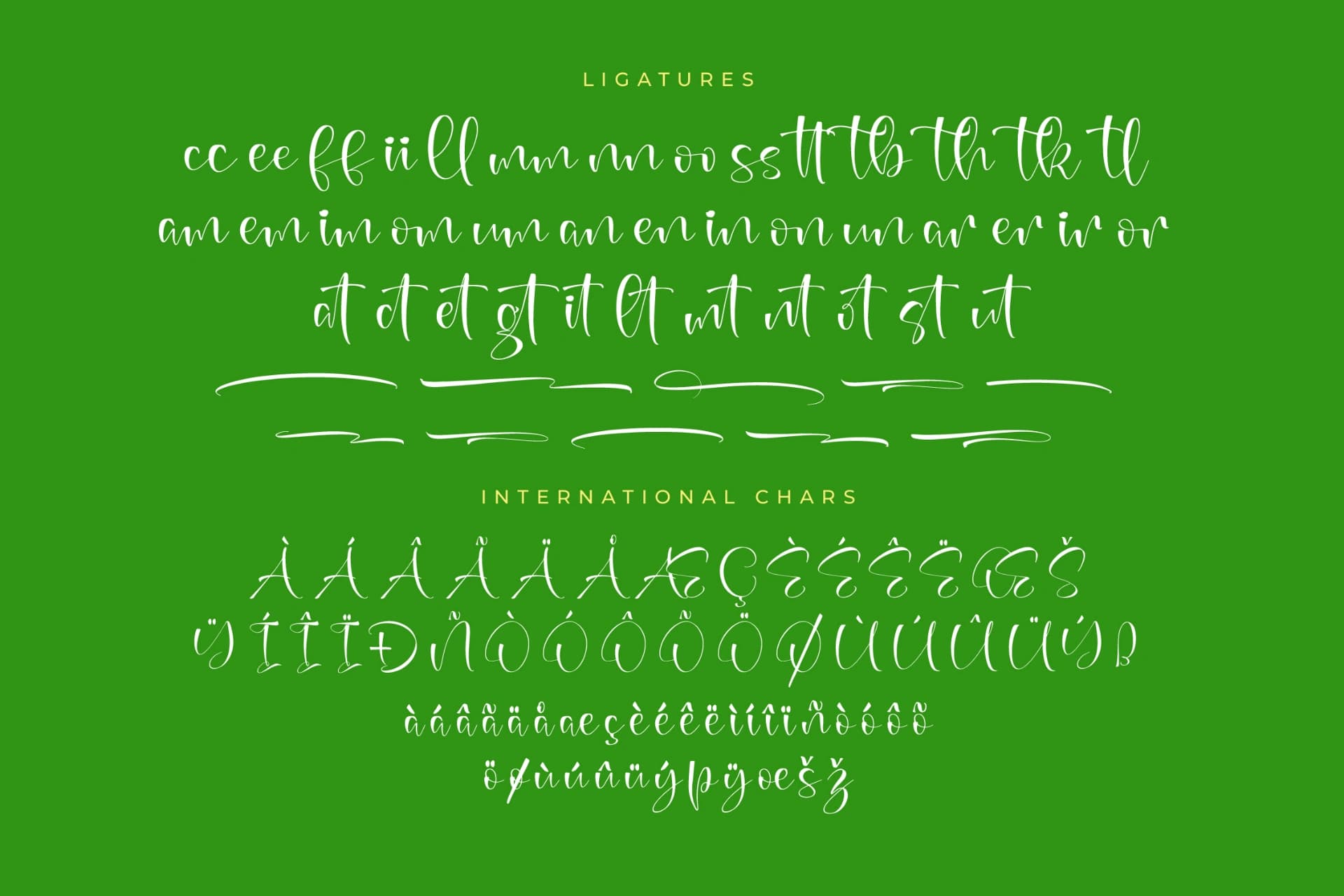 Preview 14 for Sweetlime Delight – Beautiful Handwritten Font