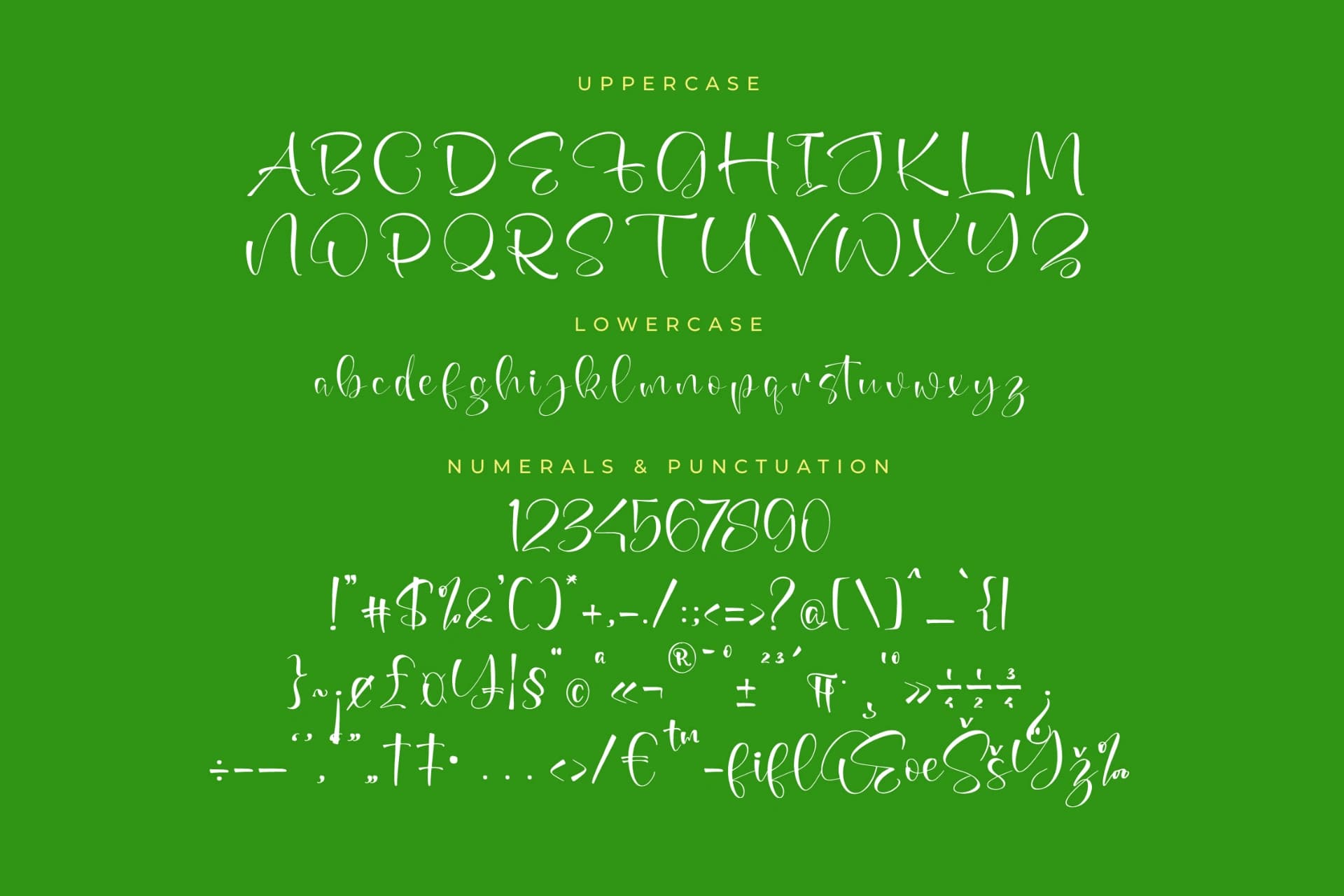 Preview 13 for Sweetlime Delight – Beautiful Handwritten Font