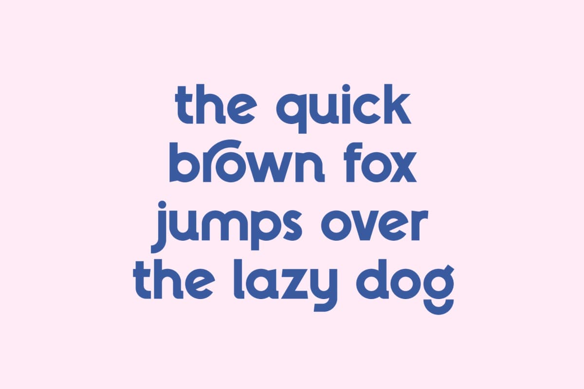 Mogula - Modern Sans Font font preview 6