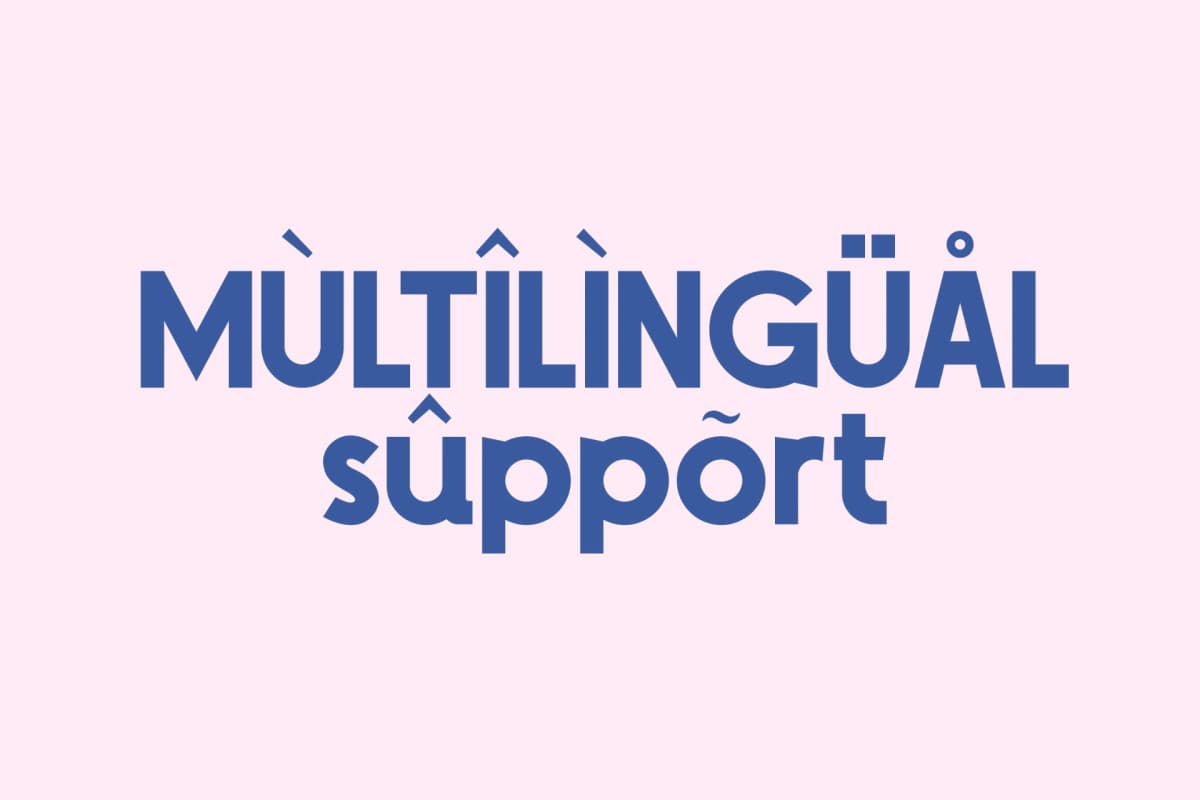 Mogula - Modern Sans Font font preview 8