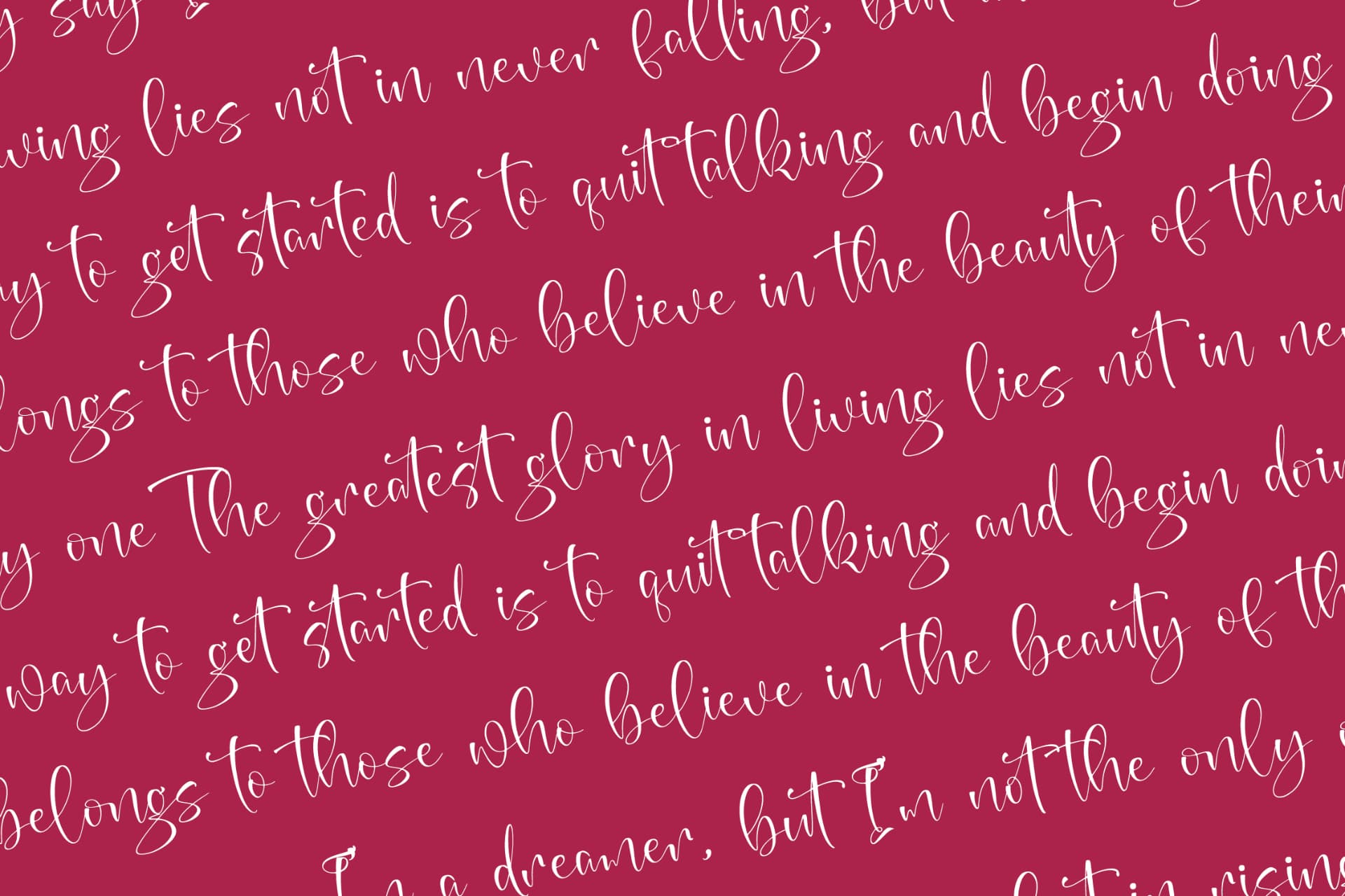 Preview 9 for Azalea Sageretia – Beautiful Handwritten Font
