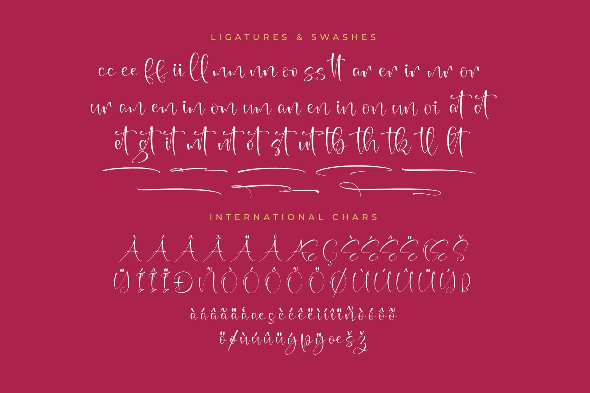 Preview 14 for Azalea Sageretia – Beautiful Handwritten Font