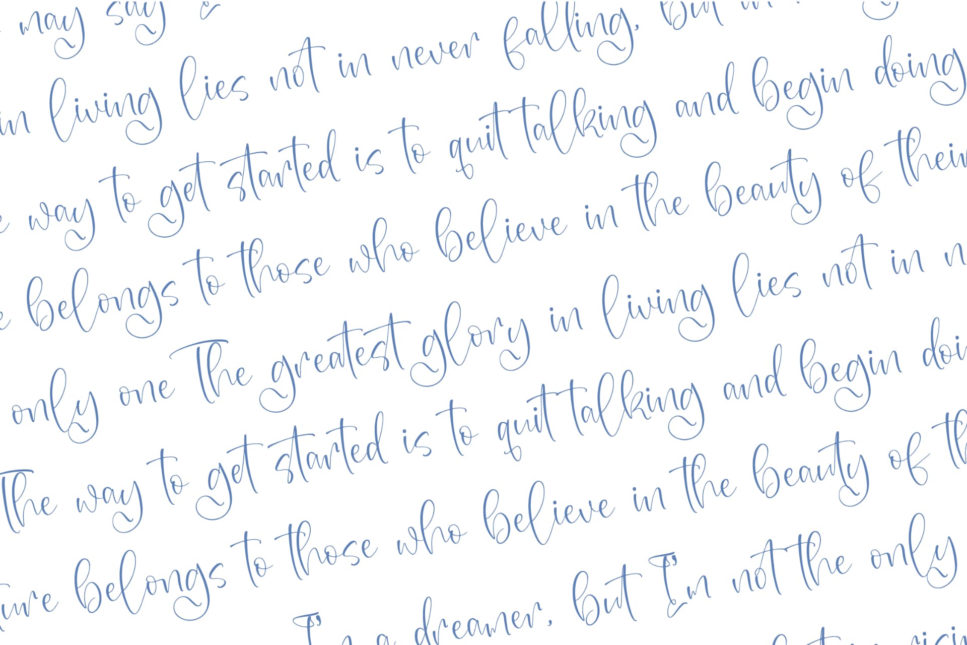 Preview 12 for Sparkle Perfection – Beautiful Handwritten Font
