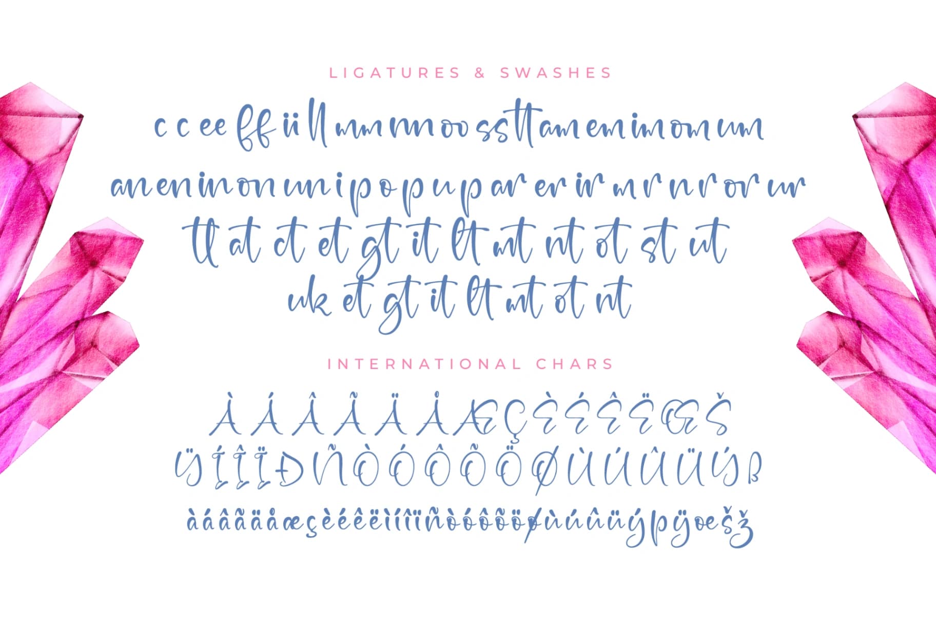 Preview 14 for Sparkle Perfection – Beautiful Handwritten Font