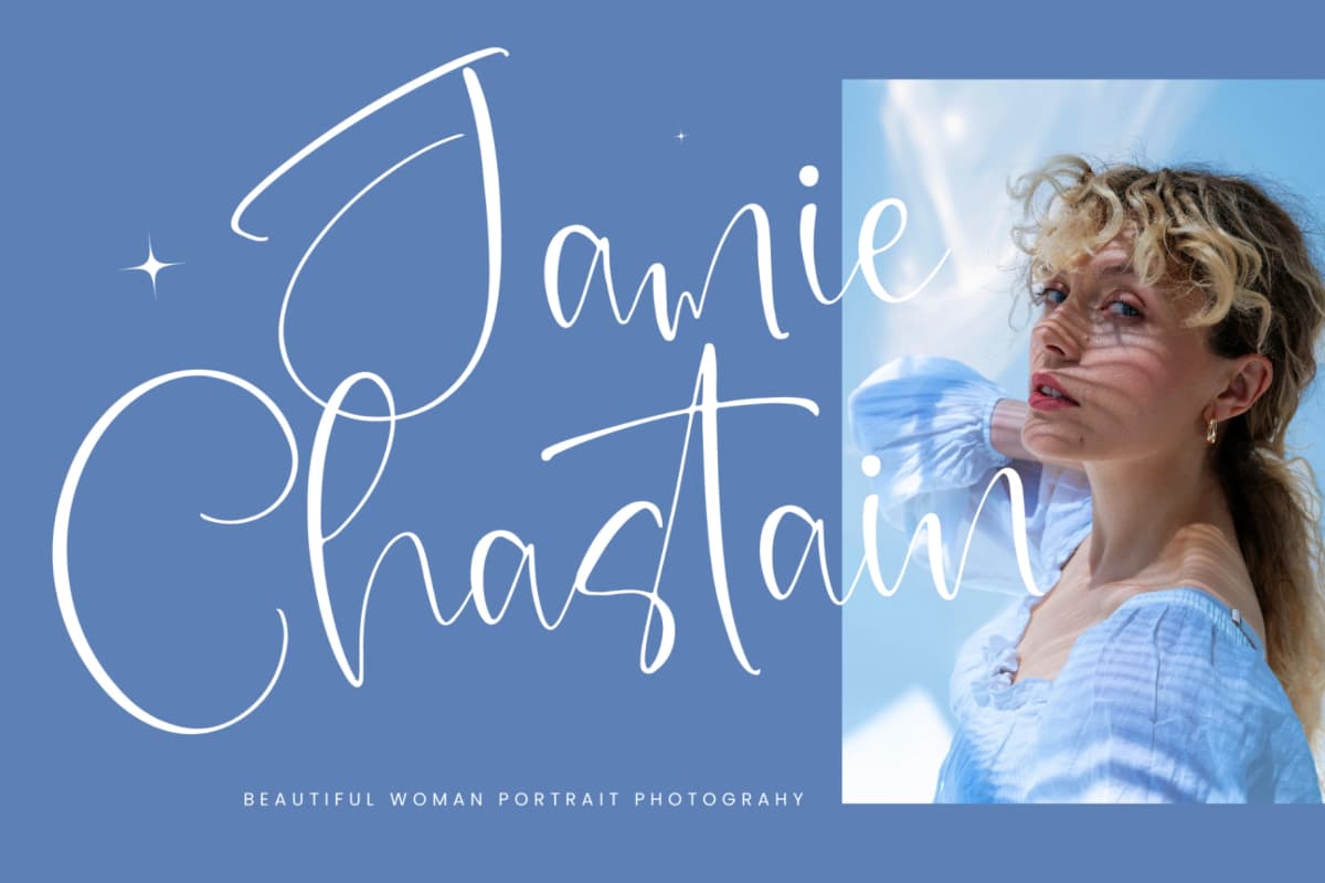 Sparkle Perfection – Beautiful Handwritten Font font preview 9