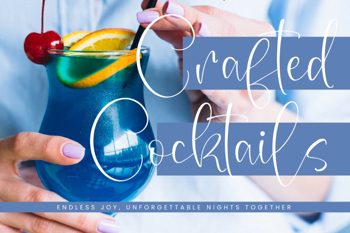 Sparkle Perfection – Beautiful Handwritten Font font preview 10