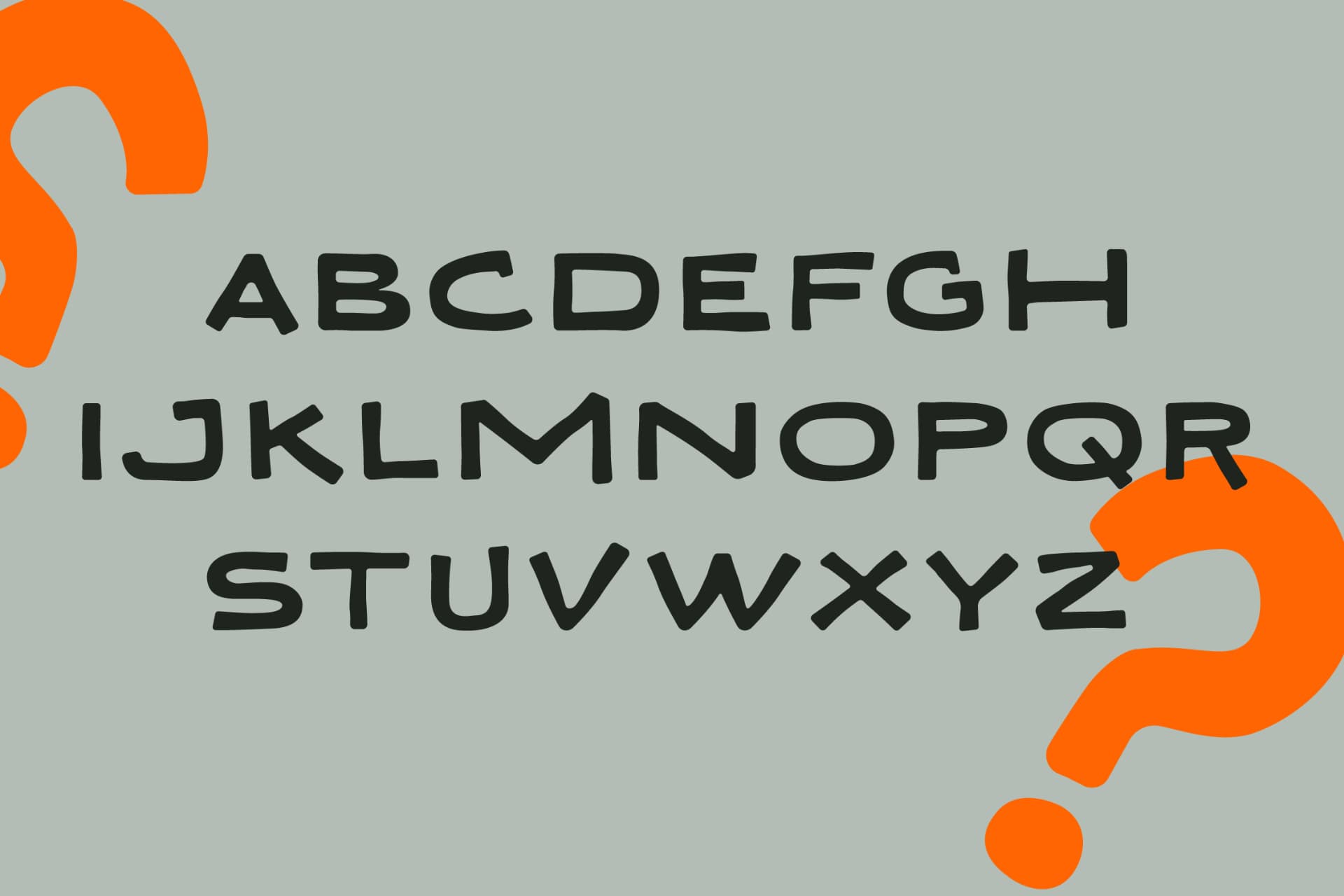 Preview 10 for Gods Must - Rough Sans Serif Font