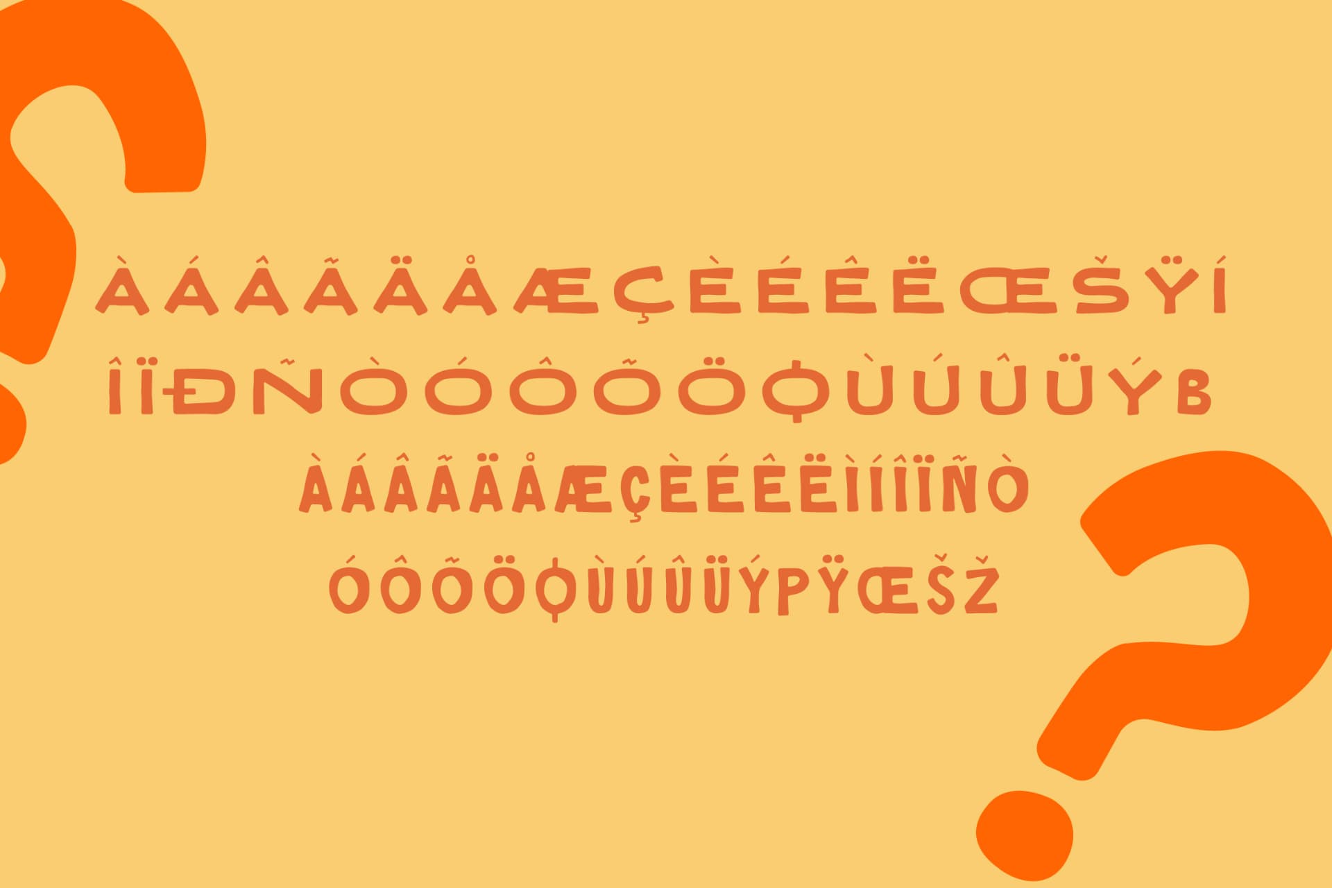 Preview 14 for Gods Must - Rough Sans Serif Font
