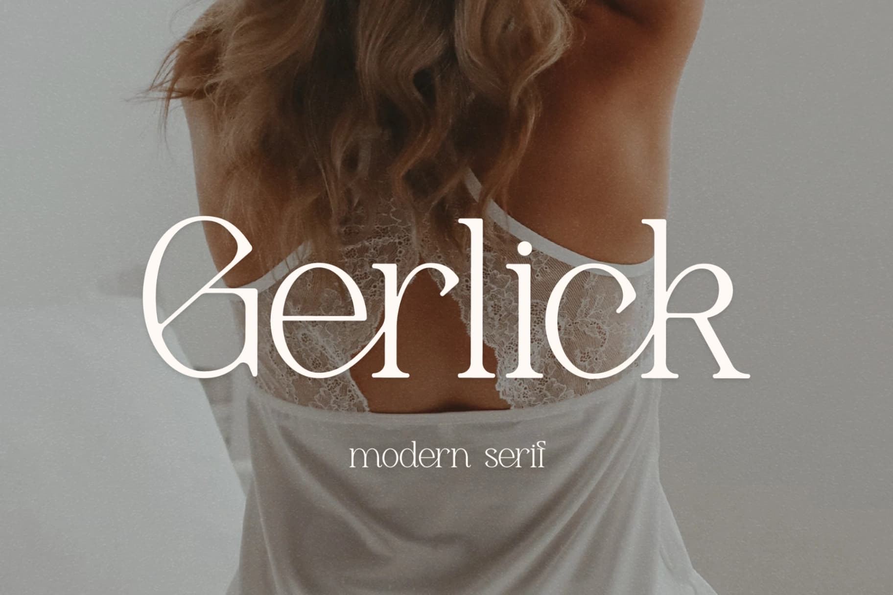 Preview 1 for Gerlick - Modern Serif Font