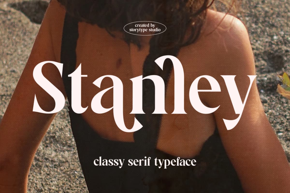Preview 1 for Stanley - Classy Serif Typeface Font