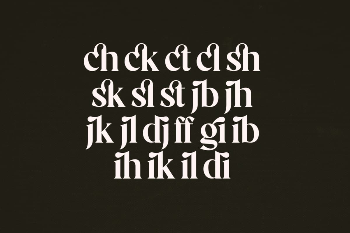 Preview 13 for Stanley - Classy Serif Typeface Font