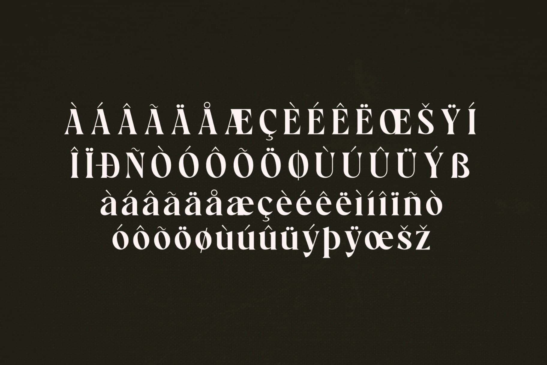Preview 14 for Stanley - Classy Serif Typeface Font