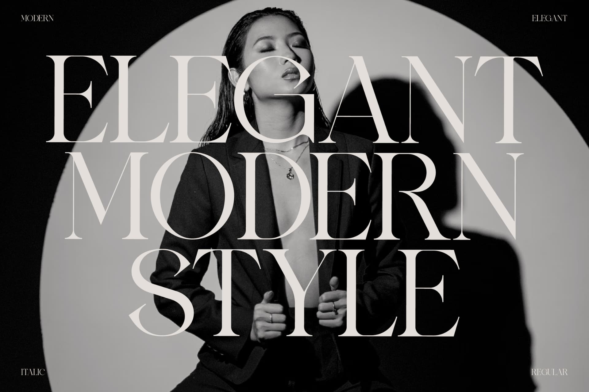 Preview 6 for Wargika - Modern Stylish Serif Font