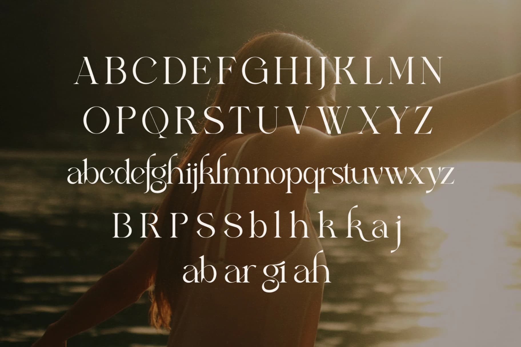Preview 12 for Wargika - Modern Stylish Serif Font